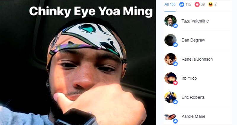 NFL Player Posts Racist Facebook Selfie ‘Chinky Eyes Yoa Ming’