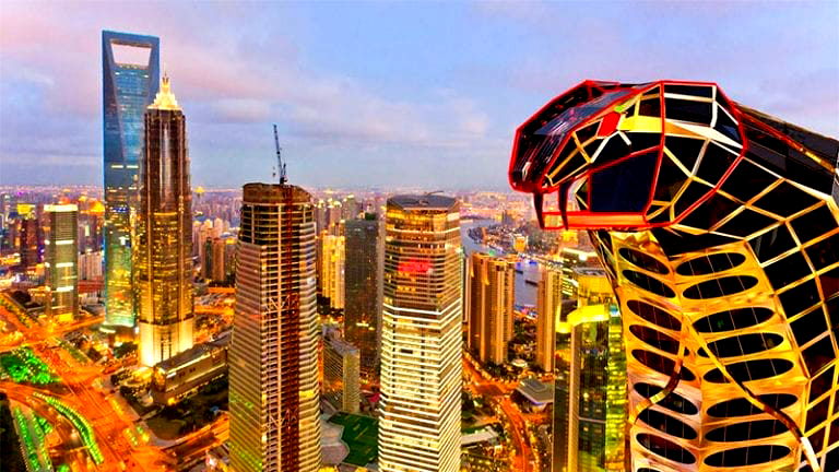 ‘Asian Cobra Tower’ Looks Like the Perfect Supervillain Headquarters