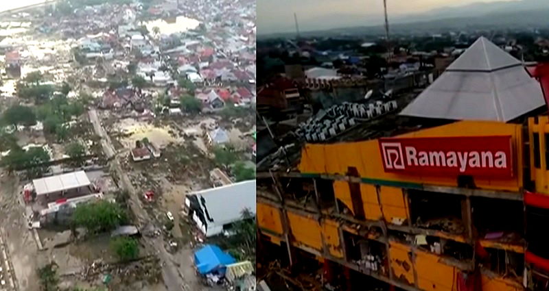 1,200 Victims of De‌vas‌tati‌ng Ts‌u‌na‌m‌i and Earthquake Buried in Mass Gr‌‌av‌e in Indonesia