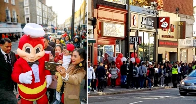 Excited Customers Wait 17 Hours in Massive Line For Jollibee’s London Opening