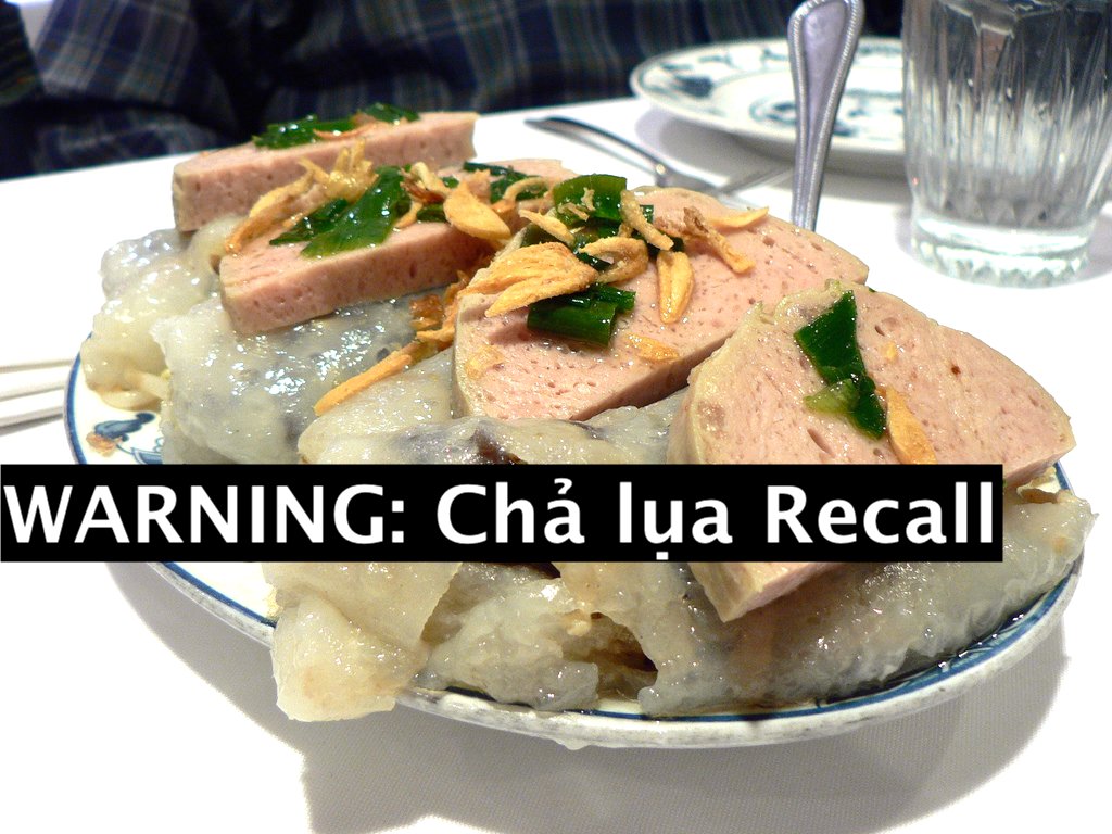 Vietnamese Pork Rolls Recalled Nationwide After Listeria Outbreak