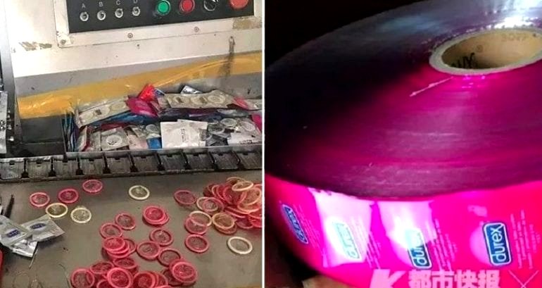 Chinese Police Bust Gang With Over $7 Million Worth of Fake Condoms