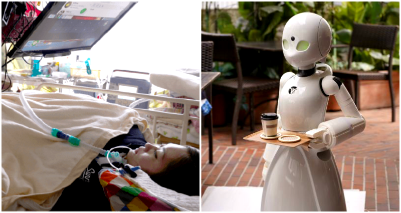 Cafe in Japan Hires Paralyzed People to Control Robot Servers