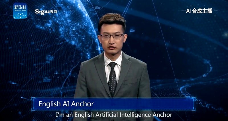China Debuts Their First ‘AI Anchor’ That Speaks English