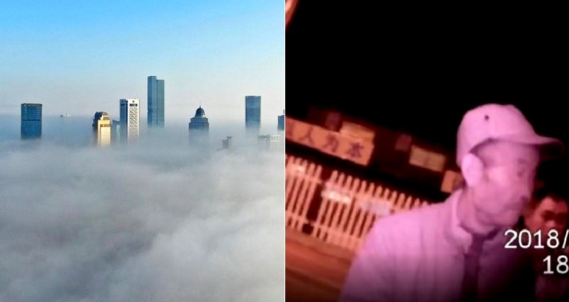Elderly Couple Gets Lost for 9 Hours Around Smog Covered Home in Chinese City
