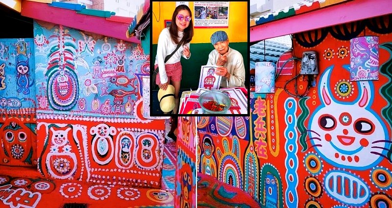 96-Year-Old Taiwanese Man Saves Entire ‘Rainbow Village’ By Painting Everything