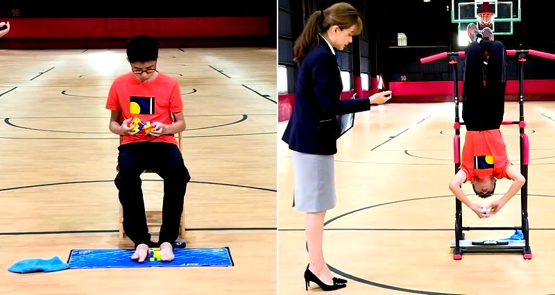 Chinese Teen Breaks Two New Rubik’s Cube Guinness World Records on a Single Day