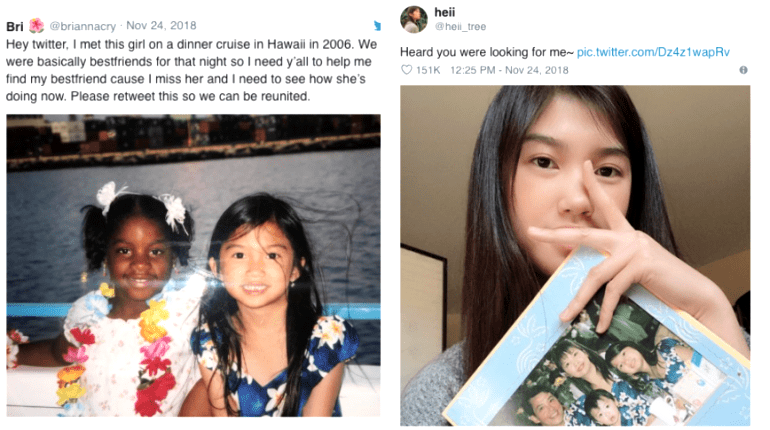 Twitter Helps Reunite Woman and ‘Long-Lost Friend’ From a 2006 Hawaiian Cruise