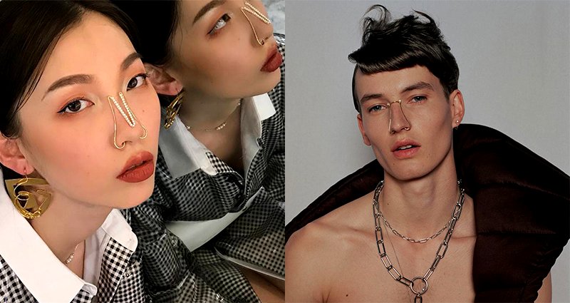 Forget Septum Piercing, Check Out This Asian Designer’s Nose Jewelry