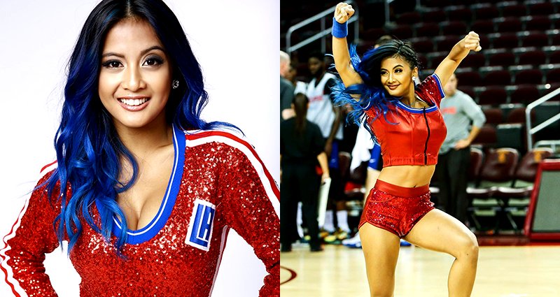 Gorgeous Filipina Cheerleader Kyla Fajardo Leaves NBA Crowds Mesmerized With Her Dance Moves