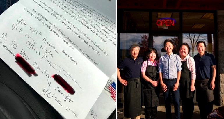 Oregon State Rep Candidate Called a ‘Chink’ in Racist Note