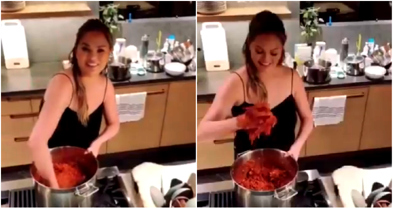 Chrissy Teigen Has the Perfect Response to ‘Critics’ Who Have Problems With Her Kimchi