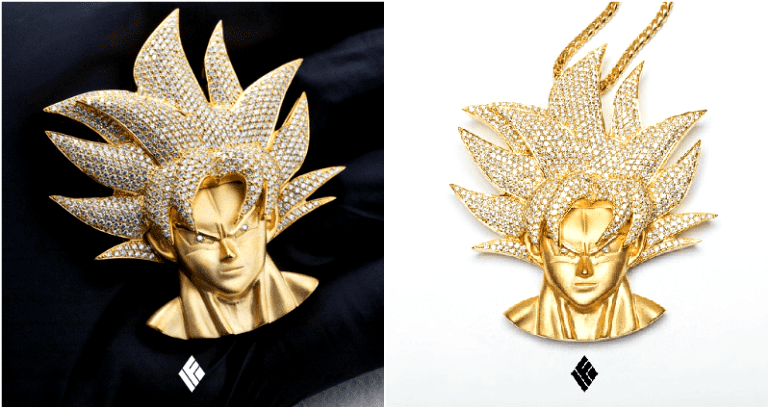 Jeweler Ben Baller Reveals Diamond-packed Son Goku Piece
