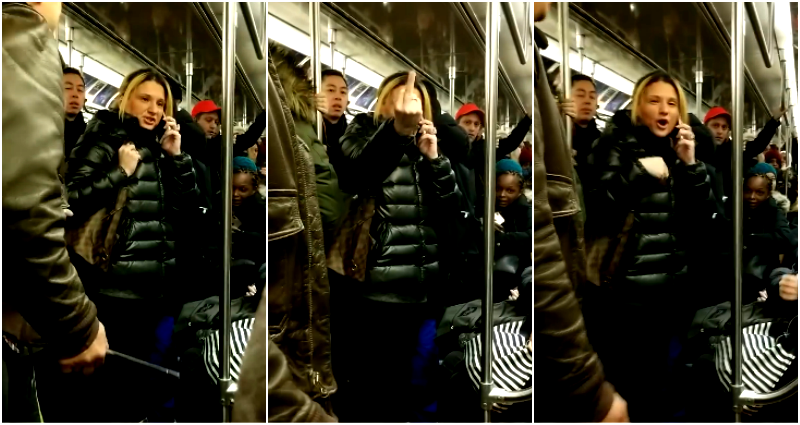 Woman Inj‌ur‌e‌s Subway Passengers During R‌aci‌st Ram‌pag‌e in NYC