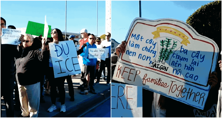 OC Vietnamese Americans Rally to Fight Against Trump’s Deportation of War Refugees