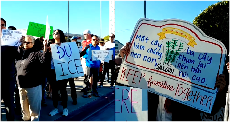 OC Vietnamese Americans Rally to Fight Against Trump’s Deportation of War Refugees