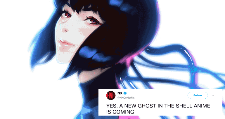 ‘Ghost in the Shell’ Anime is Coming to Netflix by 2020