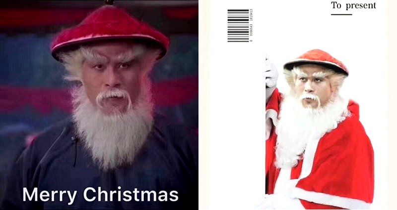 Classic Hong Kong Movie Character is Now the ‘Chinese Santa’ and We Are All For It