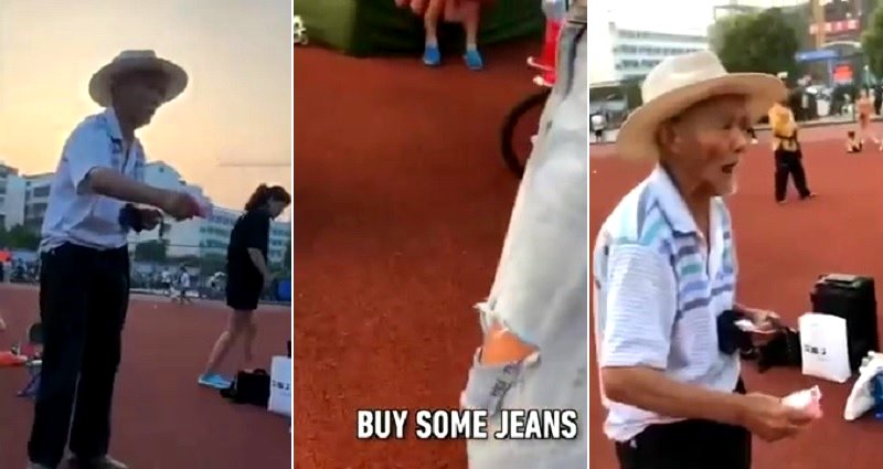 Chinese Grandpa Offers Teen Money to Buy Clothes After Seeing Her Ripped Jeans