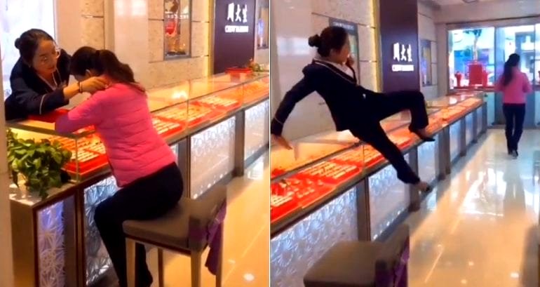 New Viral Trend in China Shows People Pulling ‘Jewelry Stealing Prank’ on Horrified Employees