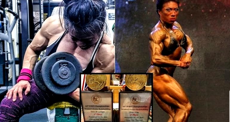 Lilian Tan Becomes First Asian to Be a 4-Time World Bodybuilding Champion