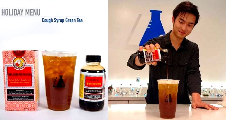 California Boba Tea Shop Rocks the World With Chinese Cough Medicine Bubble Tea