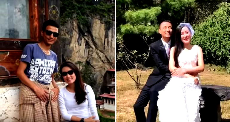 Singaporean Tourist Goes to Bhutan, Marries Her Tour Guide a Year Later in Beautiful Wedding