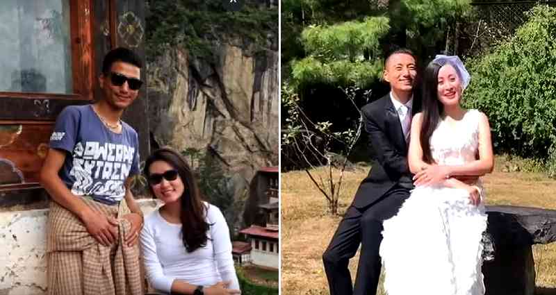 Singaporean Tourist Goes to Bhutan, Marries Her Tour Guide a Year Later in Beautiful Wedding