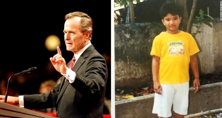 President George H.W. Bush Secretly Sponsored a Filipino Boy for 10 Years