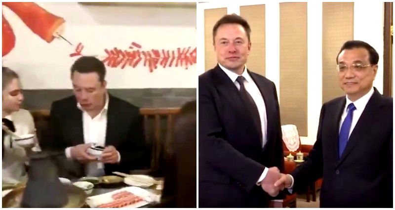 Elon Musk Spotted Eating Hot Pot in Beijing, Offered Chinese Green Card