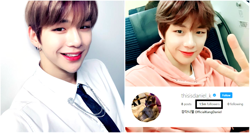 K-Pop Idol Kang Daniel Sets World Record for Gaining 1 Million Instagram Followers