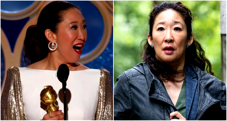 Sandra Oh Makes History as the First Asian Actress to Win 2 Golden Globes
