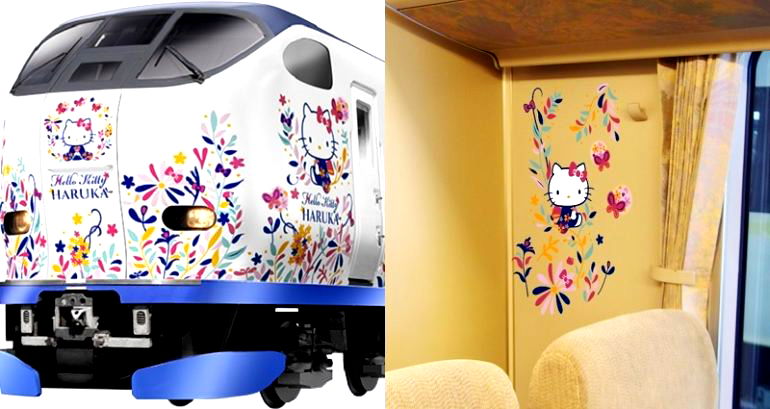 Japan is Getting Another Hello Kitty Bullet Train That Will Run from Kansai Airport to Kyoto