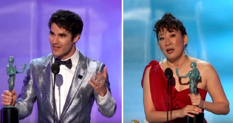 Darren Criss, Sandra Oh Take Home Screen Actors Guild Awards