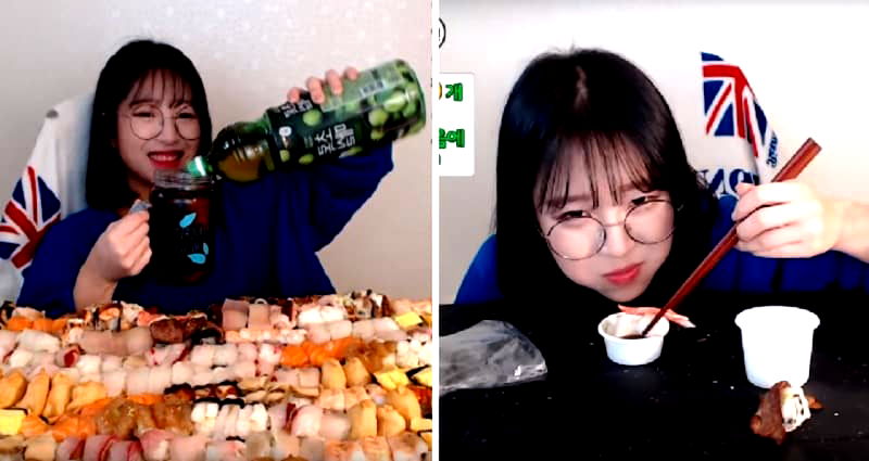 Korean YouTuber Devours 240 Pieces of Sushi in Jaw-Dropping ‘Mukbang’ Video