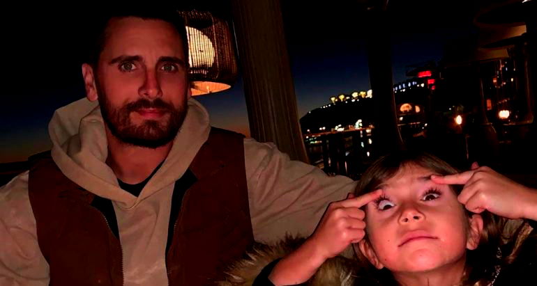 Scott Disick Slammed for ‘Racist’ Instagram Photo Eating Asian Food With Daughter