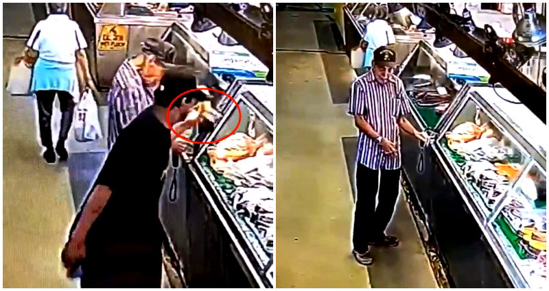 Low-life Caught on Video S‌natc‌hing Elderly Man’s Wallet With His Late Wife’s Photos in Honolulu