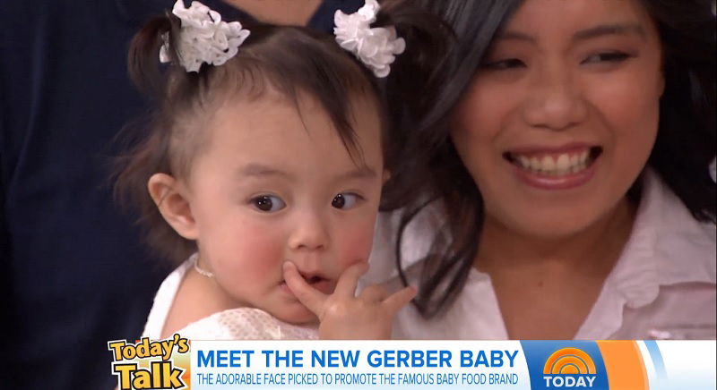 Asian best sale gerber baby