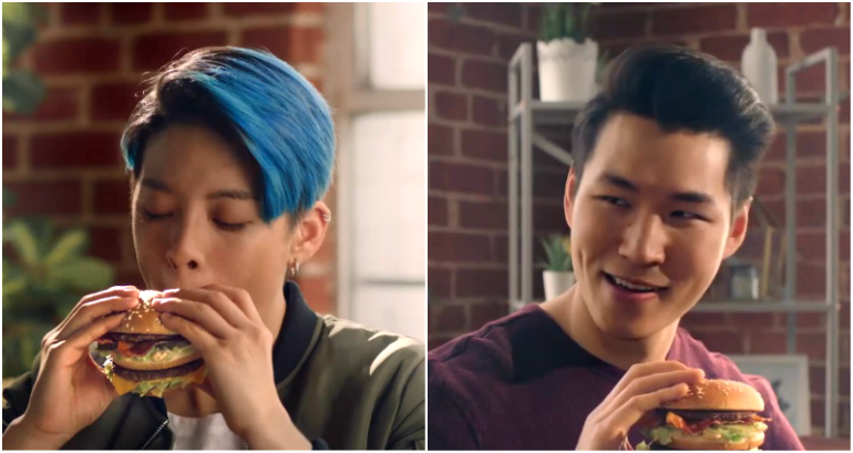 Amber Liu and Mike Bow Team Up for McDonald’s Bacon Ads