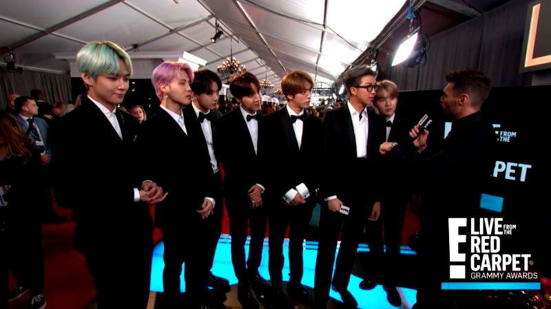 BTS makes Grammy history as first K-pop presenters