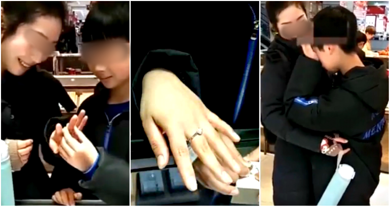 Boy Bursts Into Tears After Mom Rejects His Offer of $1,300 Diamond Ring