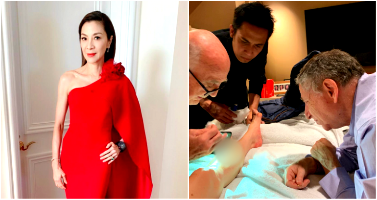 Michelle Yeoh Gets 10 Stitches After a Bad Fall in Paris