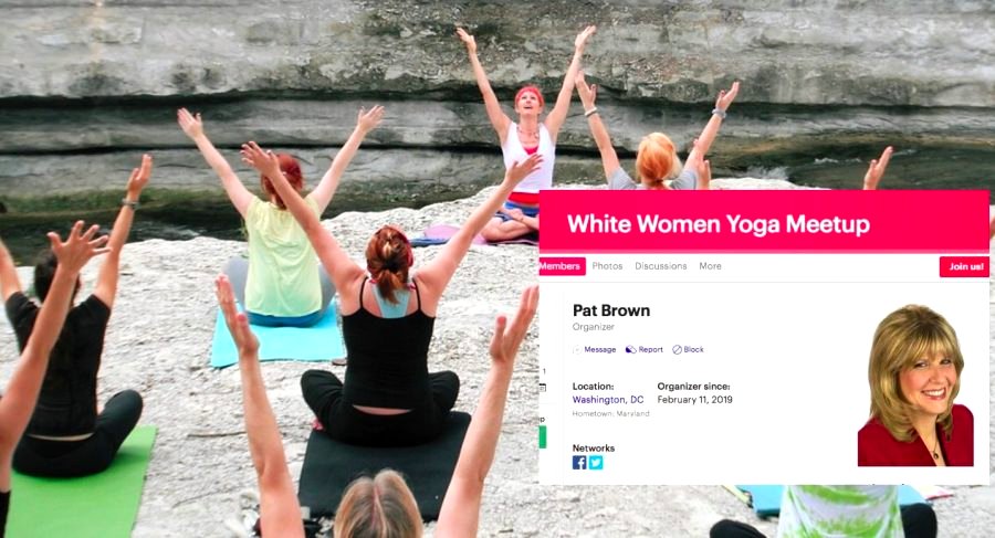 Woman Protests ‘POC-Only’ Groups on Meetup by Creating ‘White Women-Only Yoga Event’
