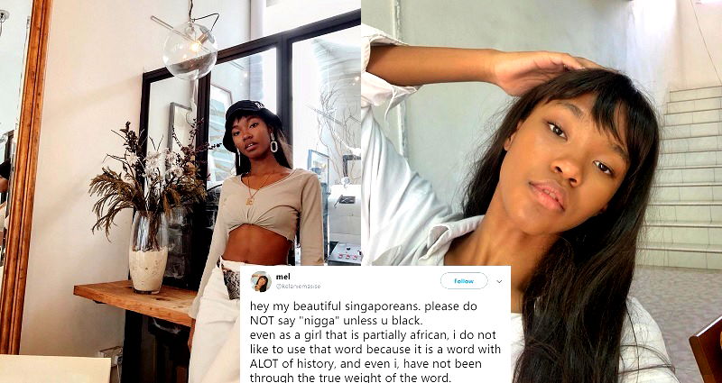 African-Chinese Model Urges Singaporeans to Stop Using the N-Word on Twitter