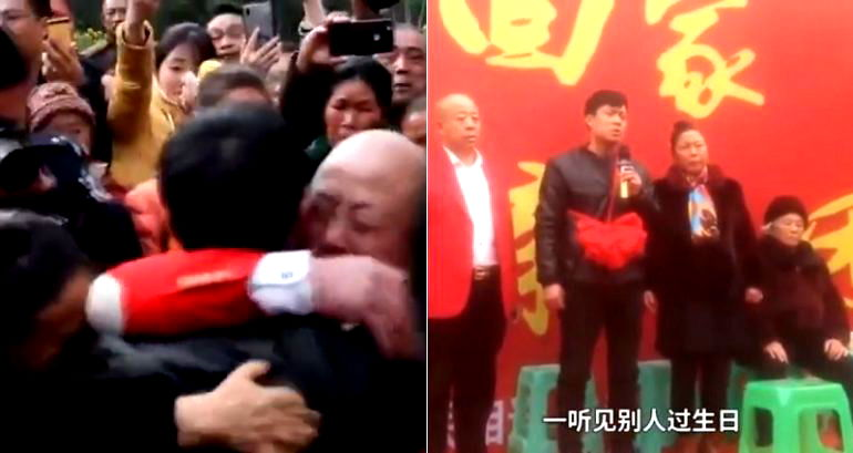 Man Who Was Kid‌n‌ap‌‌pe‌d 31 Years Ago Finally Reunites with Parents in China