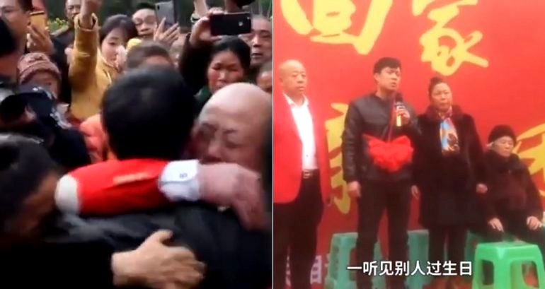 Man Who Was Kid‌n‌ap‌‌pe‌d 31 Years Ago Finally Reunites with Parents in China