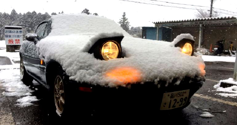 Adorable ‘Shy’ Sports Car in Japan Wins The Internet With Its Blushing Cheeks