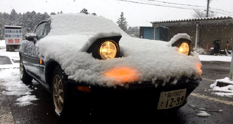 Adorable ‘Shy’ Sports Car in Japan Wins The Internet With Its Blushing Cheeks