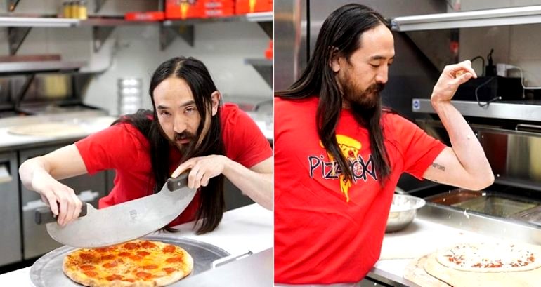 Steve Aoki Has a Secret Pizza Chain Called ‘Pizzaoki,’ Now Open in LA, SD and Oakland