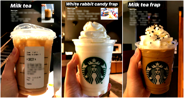 Barista Reveals How to Get ‘Milk Tea’ and a ‘White Rabbit Frap’ at Starbucks